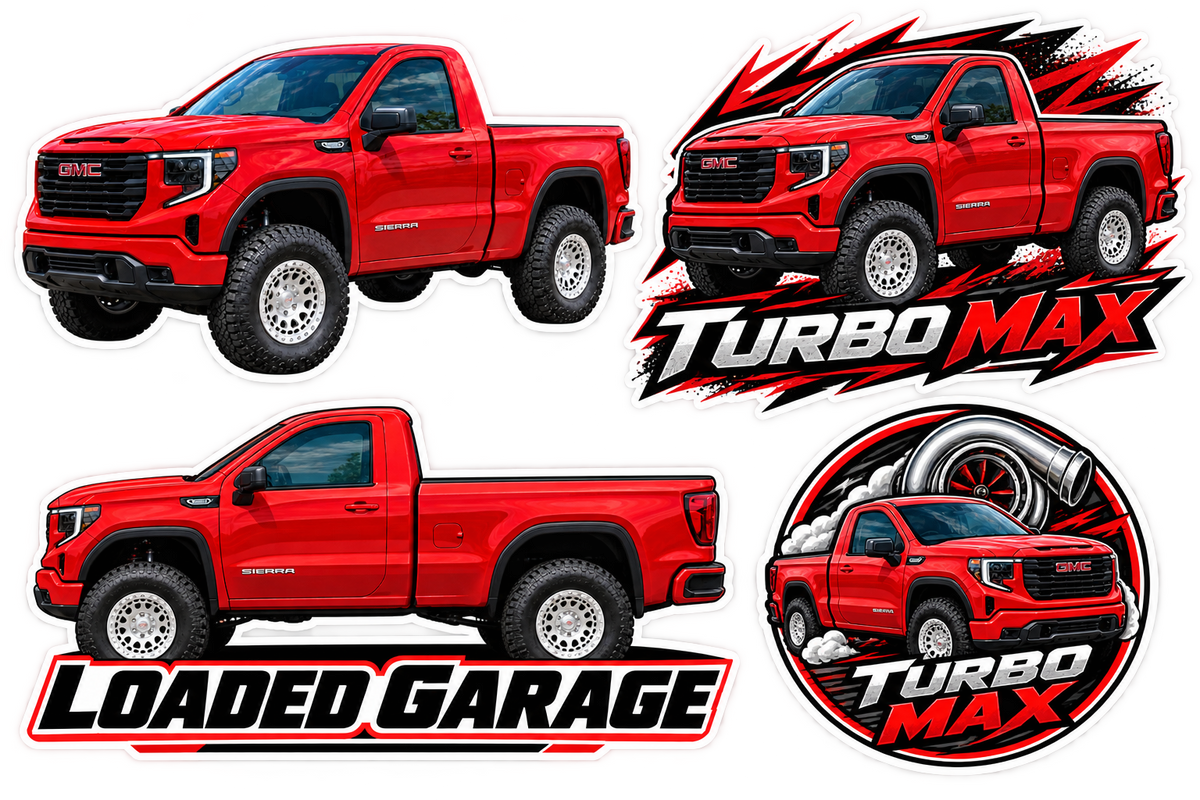 TURBO MAX 4 PCK STIKERS 55 ENTRIES